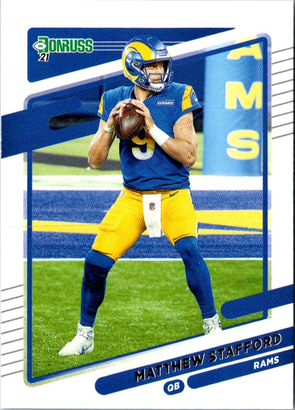 2021 Donruss Matthew Stafford #139