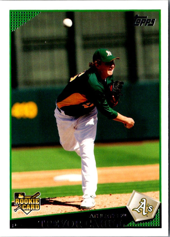2009 Topps Trevor Cahill #403 Rookie