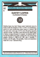 1986 Diamond Kings Davey Lopes