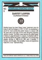 1986 Diamond Kings Davey Lopes #9