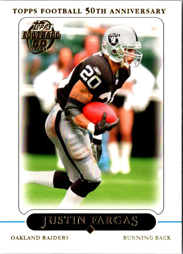 2005 Topps Justin Fargas #211