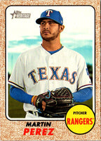 2017 Topps Heritage Martin Perez #555