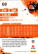 2010 Score Jerome Harrison