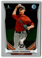 2014 Bowman Chrome Prospects Chase Anderson #BCP62