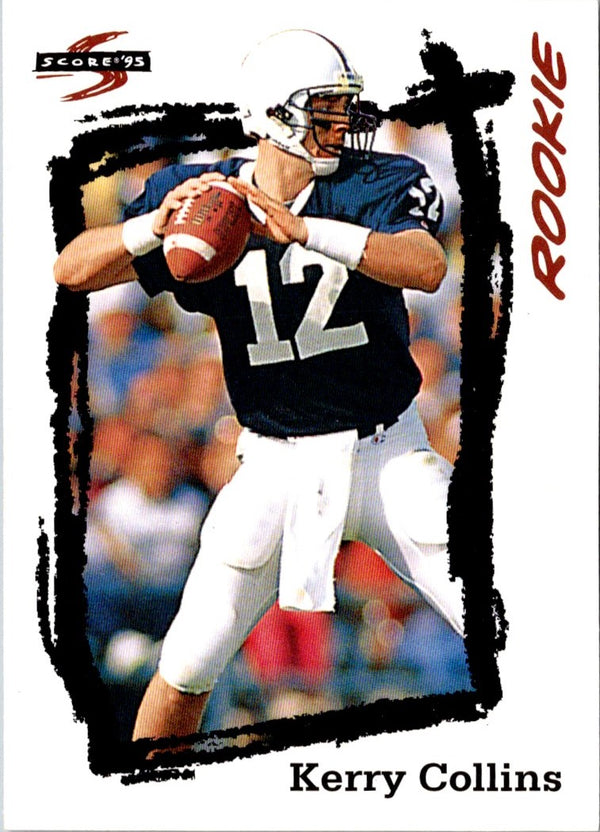 1995 Score Kerry Collins #256 Rookie