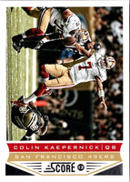 2013 Score Colin Kaepernick #186