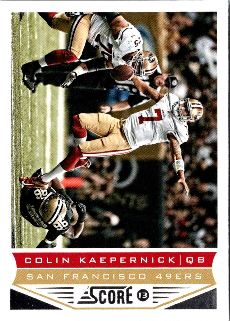 2013 Score Colin Kaepernick