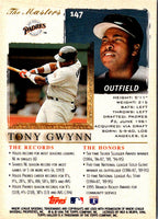 1996 Topps Gallery Tony Gwynn #147