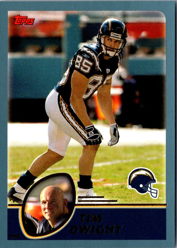 2003 Topps Tim Dwight #171