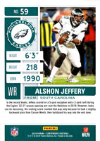 2019 Panini Contenders Alshon Jeffery #59