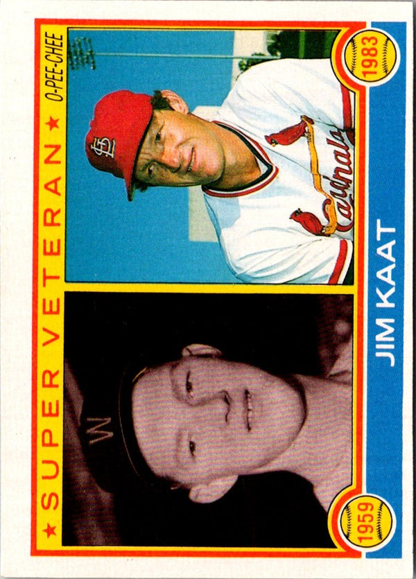 1983 O-Pee-Chee Jim Kaat #383