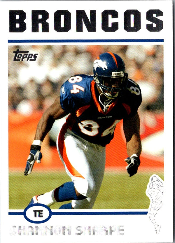 2004 Topps Shannon Sharpe #16
