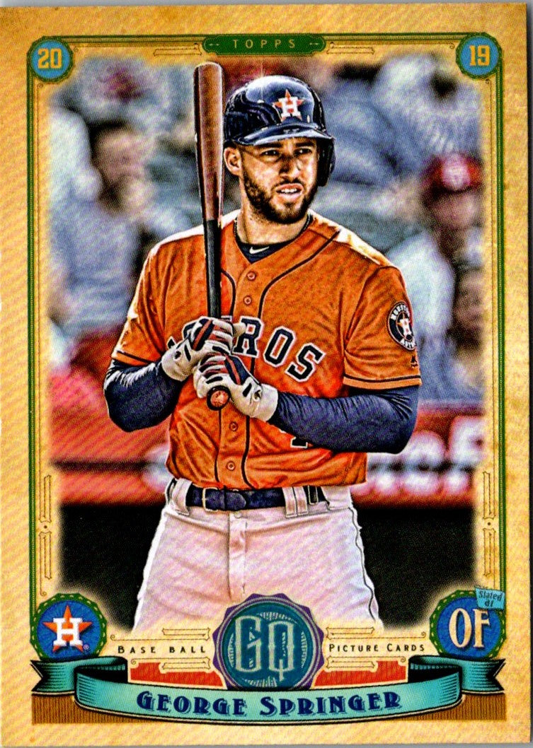 2019 Topps Gypsy Queen George Springer