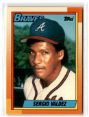1990 Topps Tiffany Sergio Valdez