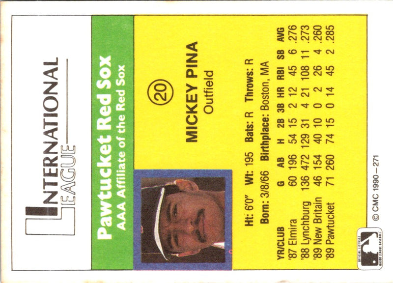 1990 CMC Mickey Pina