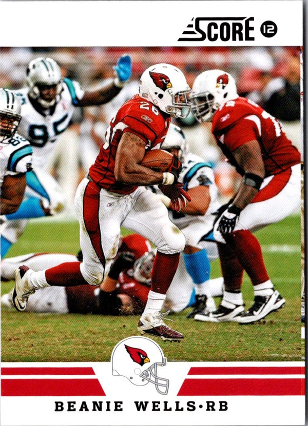 2012 Score Beanie Wells #71