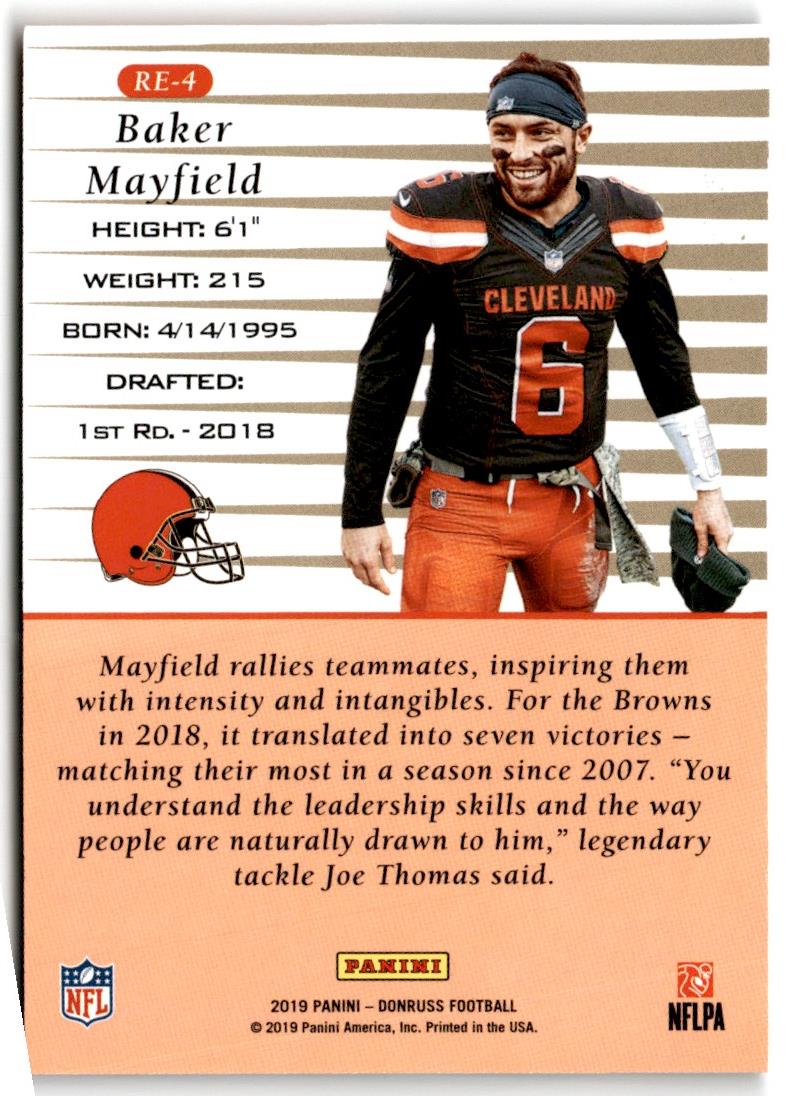 2019 Donruss Retro 1999 Baker Mayfield