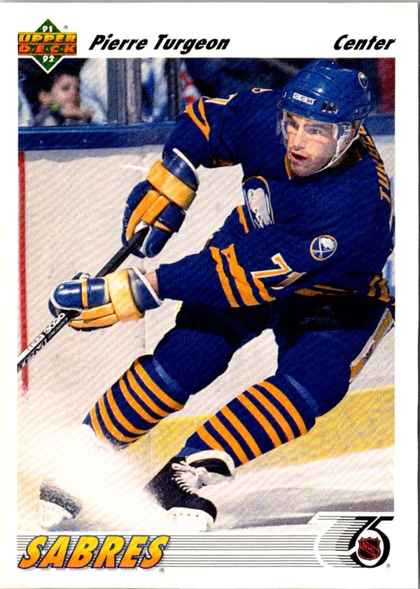 1991 Upper Deck Pierre Turgeon #176