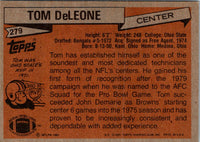 1981 Topps Tom DeLeone #279
