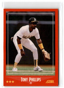 1988 Score Glossy Tony Phillips