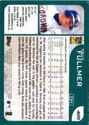 2001 Topps Brad Fullmer