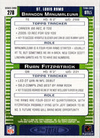 2005 Topps Rookie Bonus Retail Ryan Fitzpatrick #4