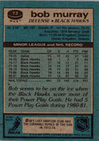 1981 Topps Bob Murray #W73