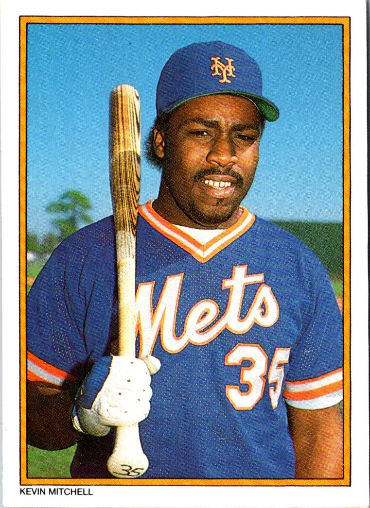 1987 Topps Glossy Send-Ins Kevin Mitchell