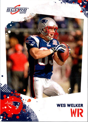 2010 Score Wes Welker #177