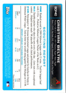 2009 Bowman Chrome Prospects Cristian Beltre