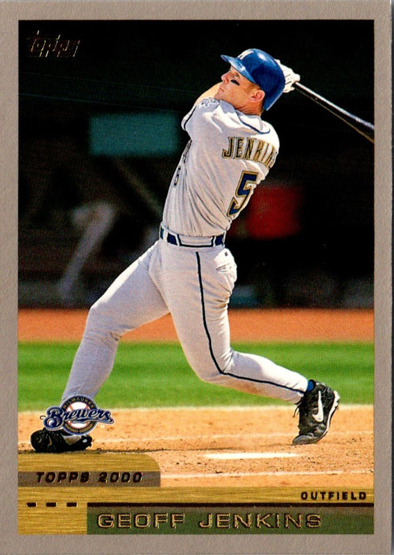 2000 Topps Geoff Jenkins #389