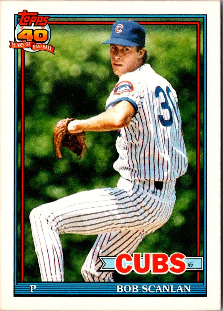 1991 Topps Traded Bob Scanlan