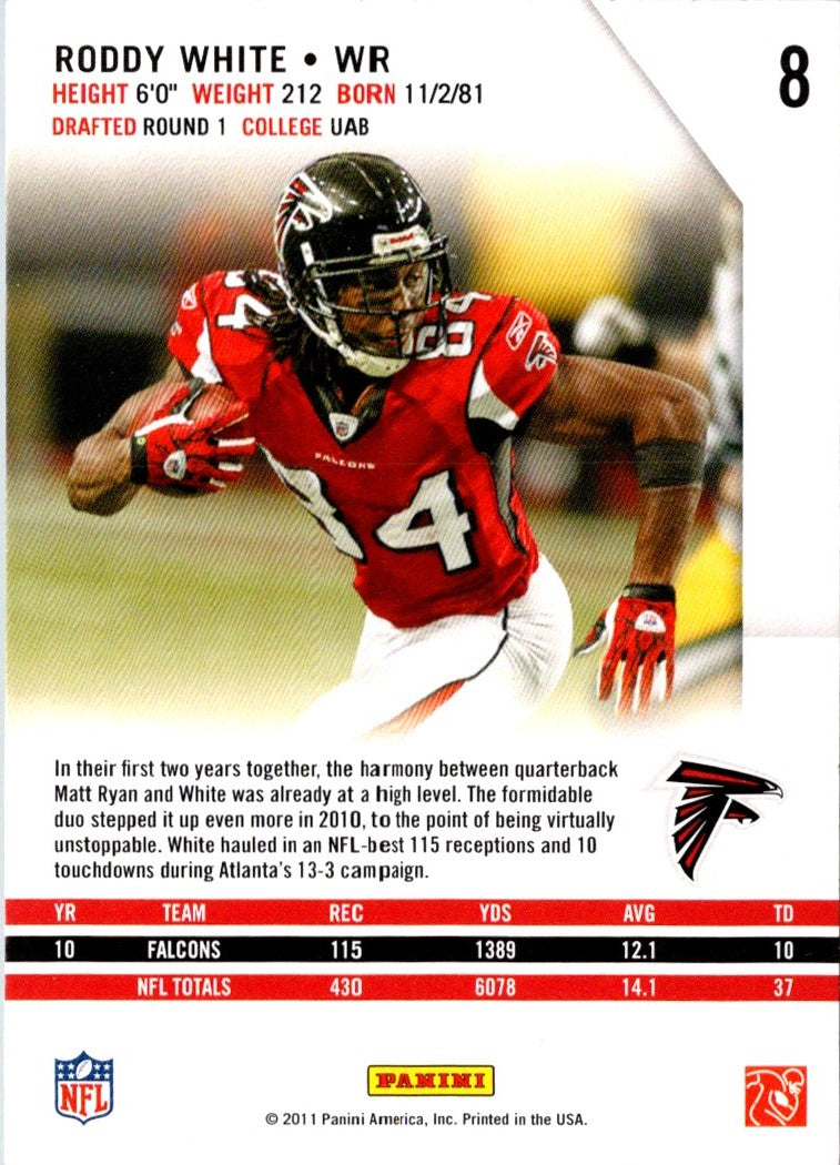 2011 Panini Certified Roddy White