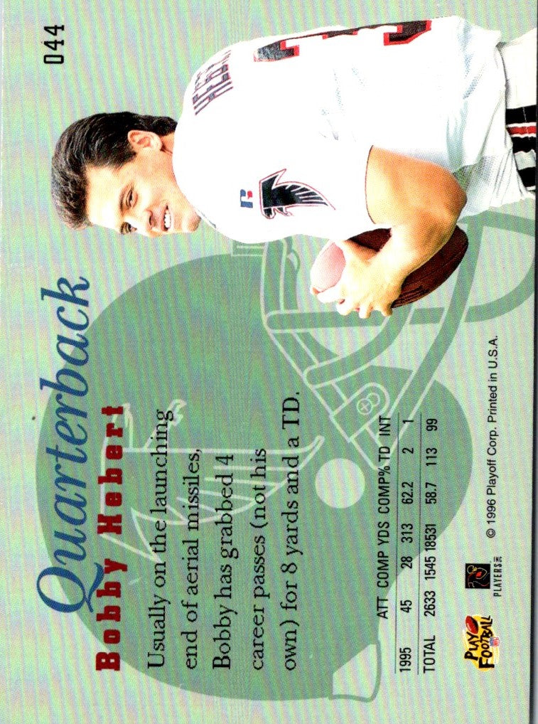 1996 Playoff Prime Bobby Hebert