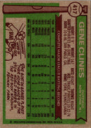 1976 Topps Gene Clines