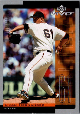 2001 Upper Deck MVP Livan Hernandez #239