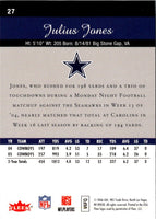 2006 Flair Showcase Julius Jones #27