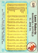 1982 Fleer Leon Roberts