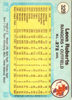 1982 Fleer Leon Roberts #329