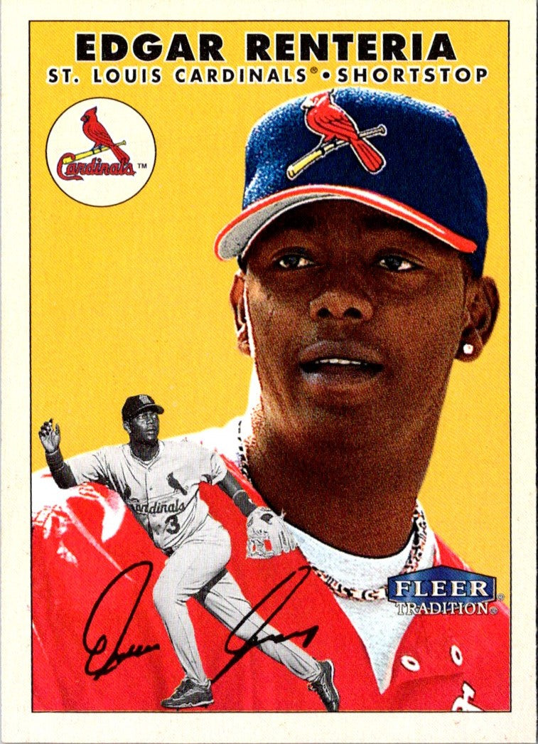 2000 Fleer Tradition Edgar Renteria