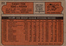 1972 Topps Casey Cox