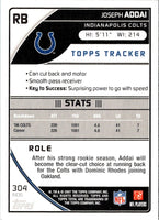 2007 Topps Total Joseph Addai #304