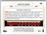 2014 Bowman Martin Prado #154