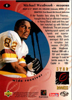 1995 Upper Deck Michael Westbrook #4 Rookie
