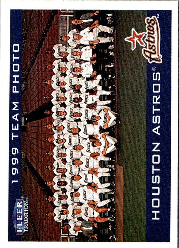 2000 Fleer Tradition Houston Astros #162