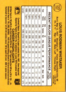 1987 Donruss Lou Whitaker