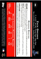 2009 Bowman Zack Greinke #88