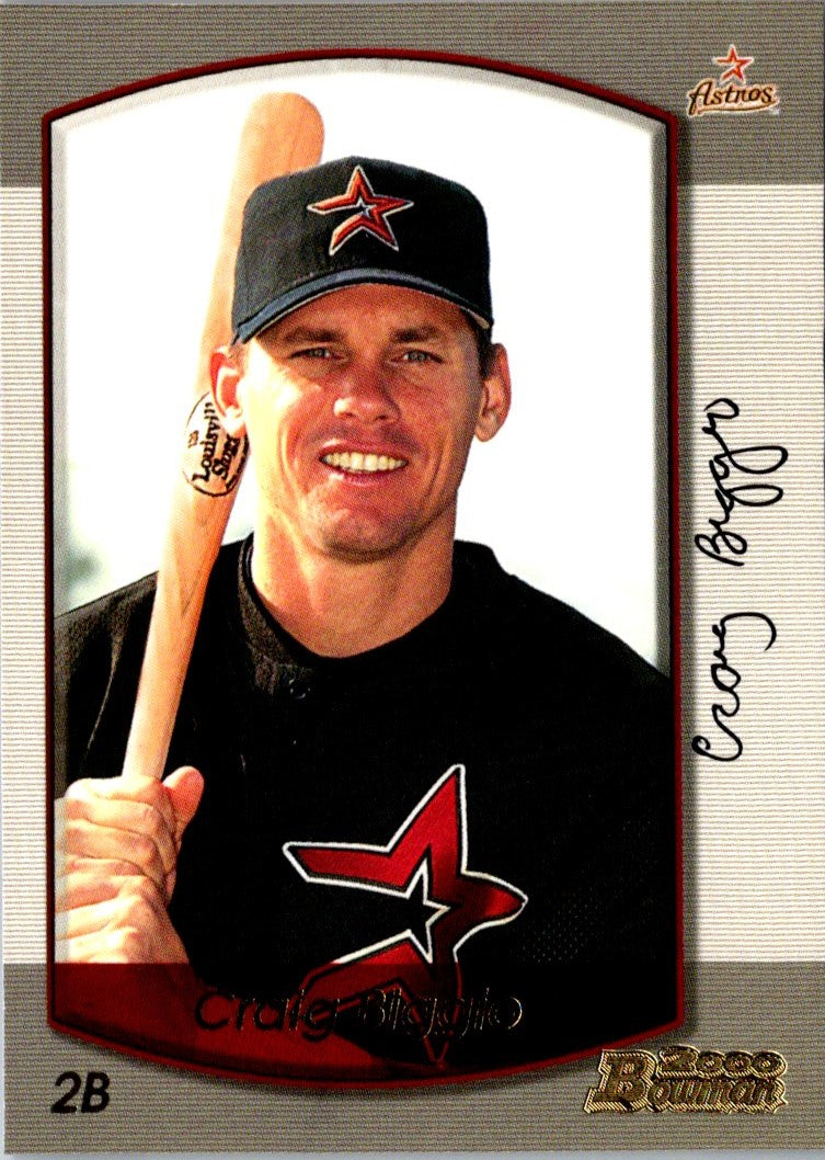 2000 Bowman Craig Biggio