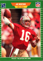 1989 Pro Set Joe Montana #381