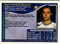 1997 Bowman CHL Marc-Andre Gaudet #66